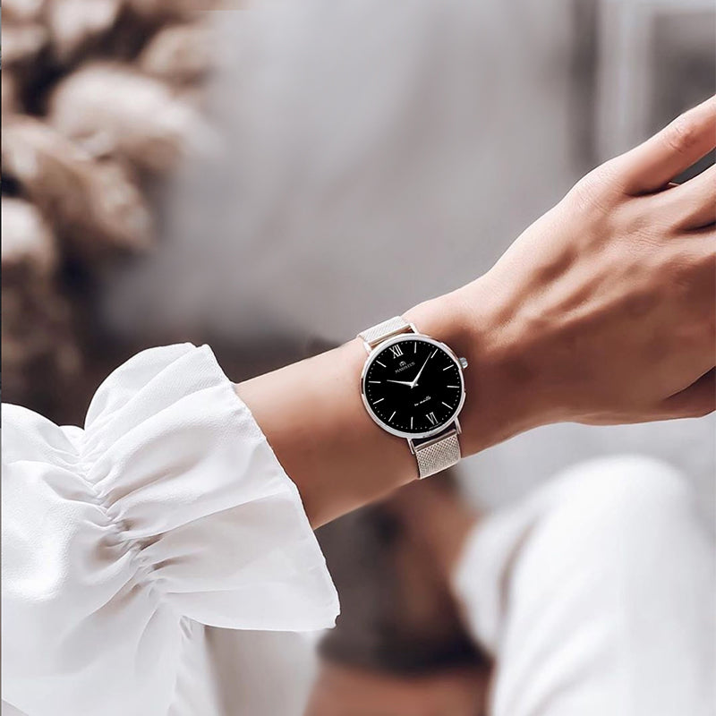 Classic En-Maille | SILVER / MESH / 36MM | Women's Watch