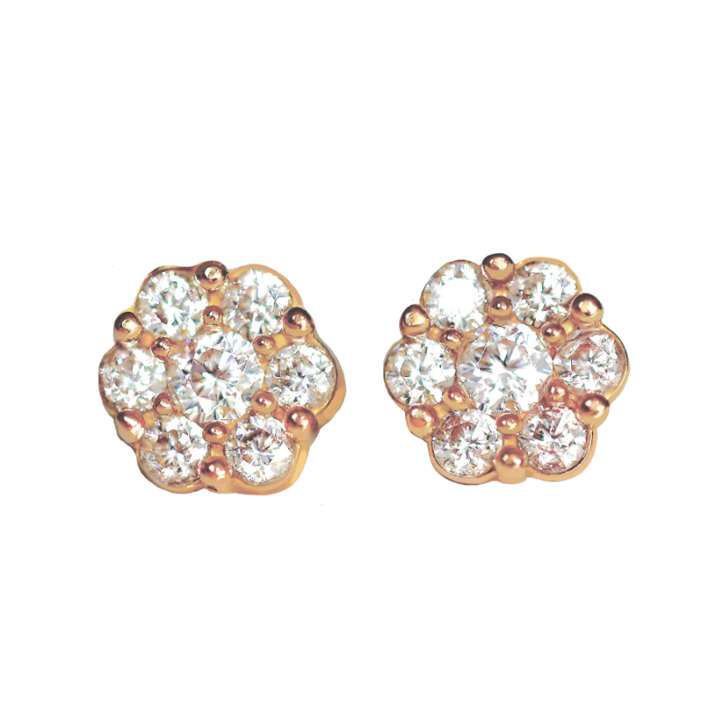 PARIS COLLECTION | THE FLOWER EARRINGS | 18K GOLD - MASISTES