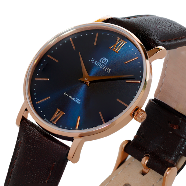 Classic En-Maille | ROSE GOLD / LEATHER / 36MM | Women's Watch