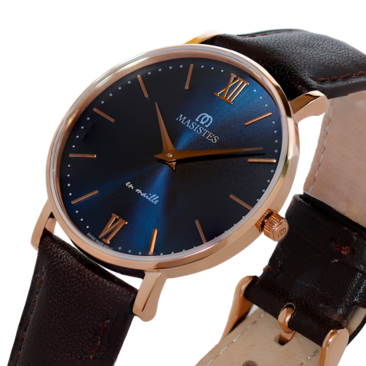 Classic En-Maille | ROSE GOLD / LEATHER / 36MM | Women's Watch