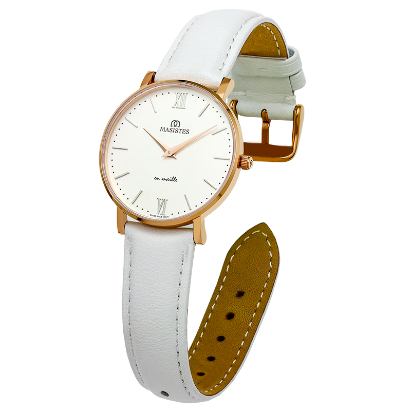 Classic En-Maille | ROSE GOLD / LEATHER / 36MM | Women's Watch